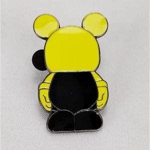 Disney Pin 2012 Vinylmation Jr Yellow & Black Mickey